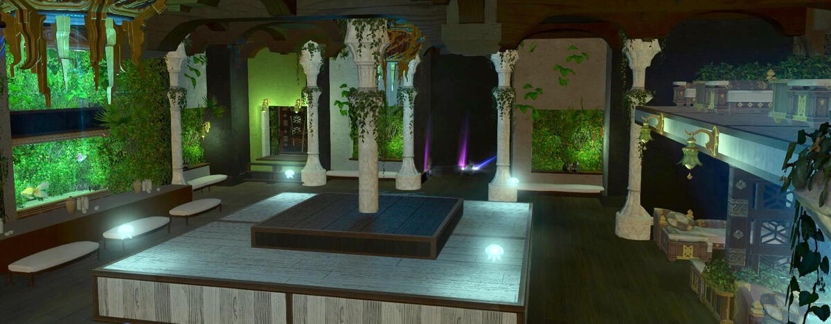Night club, cellar floor